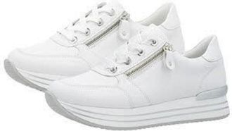 Remonte D1302 Sneaker - Dames - Schoenen - Wit - Maat: 40 EU