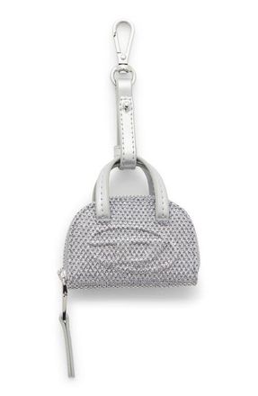 Diesel 1DR Dome Bag Charm in Silver at Nordstrom