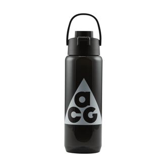 Nike Recharge Tritan Chug Bottle (24 oz) in Black | N1009669-080