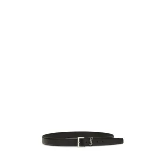 Saint Laurent Cassandre Vadim Belt - Black