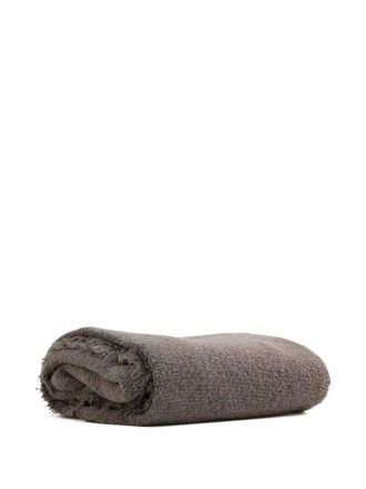 Society Limonta Nicke textured blanket (150cm x 200cm) - Brown