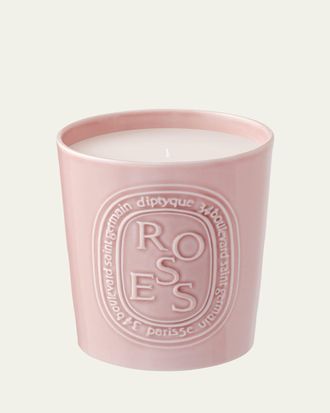 Diptyque Roses Scented Pink Candle, 21.2 oz