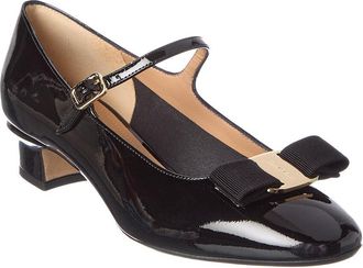 Ferragamo Ferragamo Vara Bow Patent Mary Jane Pump