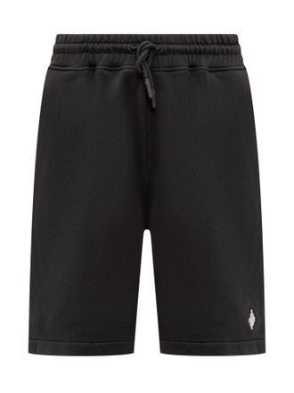 Marcelo Burlon Cross Logo Basket Shorts