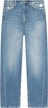 Dondup Straight Jeans - Heren - Regular Fit Jeans - Blauw - W31 - Denim - Jeans