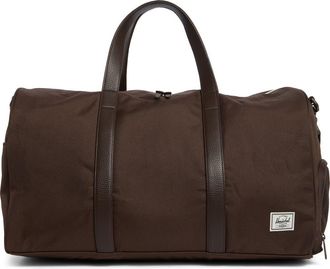 Herschel Novel Recycled Polyester Duffle Bag in Brown Slate/delicioso at Nordstrom