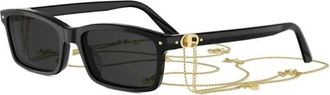 Dior Sunglasses, female, Black, Size: 54 MM Petit CD S1I Sunglasses