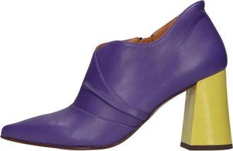 Chie Mihara Met Hak Leren Pumps - Dames - Schoenen - Paars - Maat: 37 EU Leer