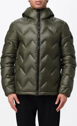 Peuterey Honova Hooded Chevron-Quilted Down Jacket