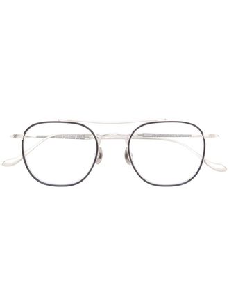 Matsuda M3077 eyeglasses - unisex - Acetate/Titanium - 52 - Silver