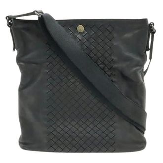 Bottega Veneta Pre-owned Borsa a spalla in pelle Intrecciato - - Pre-owned - Uomo - Nero - ONE SIZE