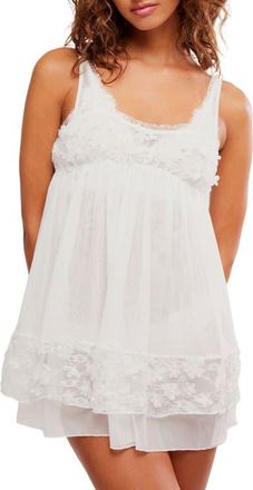 Free People Save the Date Chemise in Clean Ivory at Nordstrom, Size X-Small