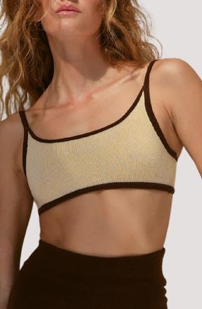 Stone Fox Swim Hali Bikini Top in Earth/moonlight at Nordstrom, Size X-Small/small