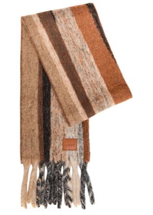 Loewe Striped Alpaca-blend Scarf - Multicoloured - One Size