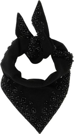 P.A.R.O.S.H. Bufanda Look 26 - Accessories - Mujer - Negro - ONE SIZE