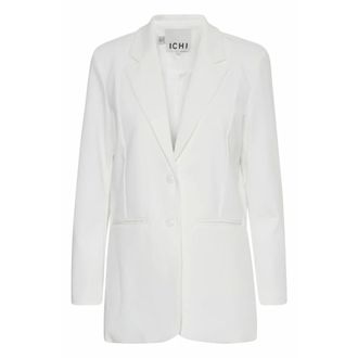 Ichi Ihkate SUS Oversized Bl Jakker - Jackets - Mujer - Blanco - L