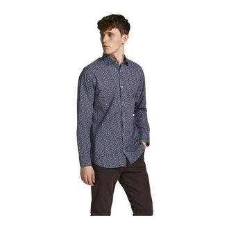 Jack & Jones Blacelebration shirt - Heren - Casual Overhemden - Blauw - S - Overhemden
