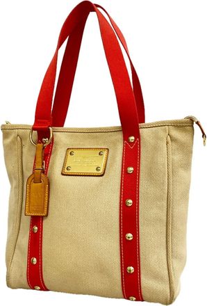 Louis Vuitton Beige Tote Bag (Pre-Owned)