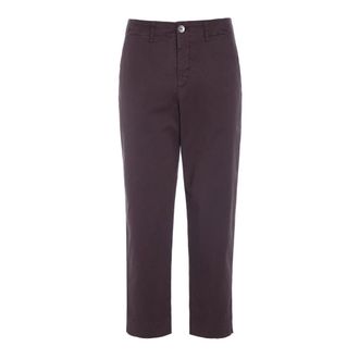 Bitte Kai Rand Cropped Broeken - Dames - Vrijetijds broeken - Paars - XS - Broeken