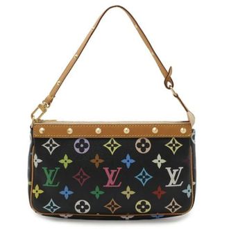 Louis Vuitton Pre-owned Monogram Pochette Accessoires Clutch - Dames - Pre-owned - Veelkleurig - Maat: ONE Size