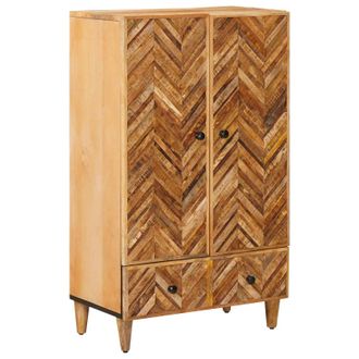 vidaXL Armarios De Almacenamiento Con Caj&oacute;n Marr&oacute;n 60 X 33,5 X 100 Cm Vidaxl
