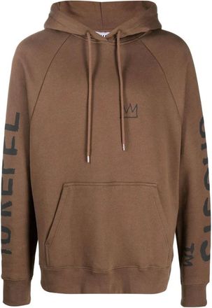 Études Studio Hoodies, male, Brown, XL, Graphic Print Racing Hoodie