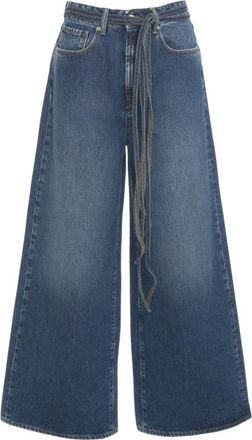Cycle Loose-fit Big Low Jeans - Dames - Loose Fit Jeans - Blauw - W26 - Katoen - Jeans