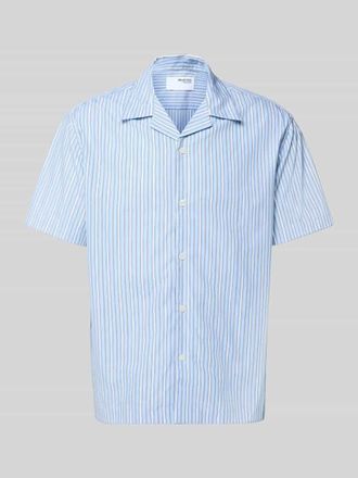 Selected Relaxed Fit Freizeithemd aus reiner Baumwolle Modell RLXHOLGER in Hellblau, Gr&ouml;&szlig;e XXL