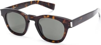 Saint Laurent SL 746 Zonnebril - unisex - Zonnebrillen - Bruin - 48 MM - Accessoires