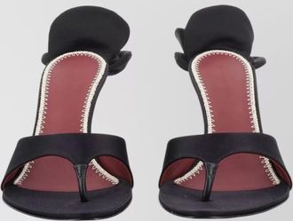 Magda Butrym silk thong heel sandals
