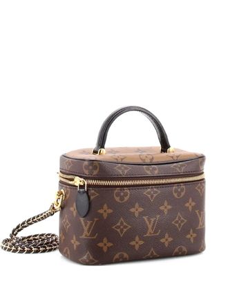 Louis Vuitton Vanity Handbag Reverse Monogram Canvas PM satchel - Bruin