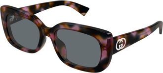 Gucci GG1979SK Asian Fit 003 Womens Sunglasses Tortoiseshell Size 55 - Free RX Lenses - Free RX Lenses