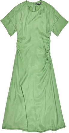 Bimba & Lola ruched midi dress - Green