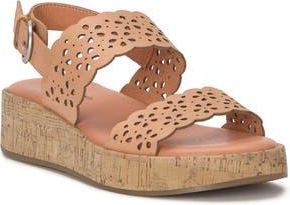 Lucky Brand Elsie Wedge Sandal in Sunset Peach at Nordstrom Rack, Size 6.5