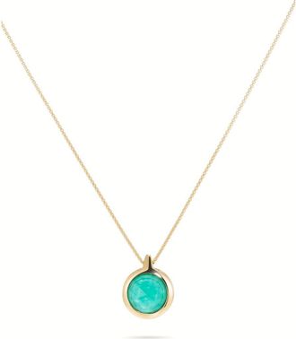 Dean Davidson Ipanema Doublet Pendant Necklace in Banyan Green at Nordstrom