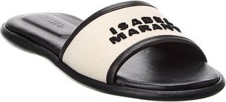 Isabel Marant Vikee Canvas & Leather Sandal