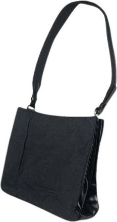 Prada Pre-owned Katoenen Schoudertas - Dames - Vintage Schoudertas - Grijs - ONE Size - Katoen - Vintage
