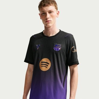 Nike Mens Nike FC Barcelona 2026/27 Match Away Kobe Aero-FIT Soccer Authentic Jersey in Purple | II2752-505