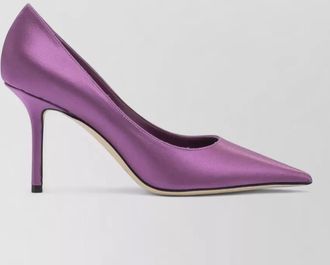 Jimmy Choo London love high heel 85 mm satin pumps