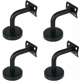 OEM Juego De 4 Soportes De Acero Inoxidable Para Pasamanos, Dise&ntilde;ados Para Sujetar Pasamanos Montados En La Pared En Pasillos, Escaleras Y Lofts Interiore