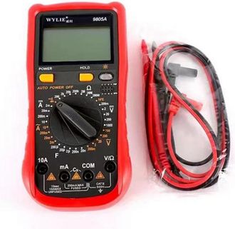 OEM Mult&iacute;metro Y Analizador Digital De 1000 V Cc Y 750 V Ca. Medidor De Corriente Y Voltaje Con Pantalla Digital. Probador De Voltios Y Amperios