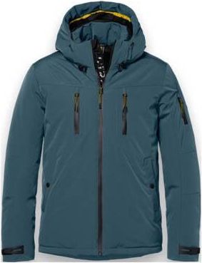 District winterjas blauw