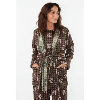 Ace & Jig Ryan Wraparound Fitted Robe Jacket in Atrium at Nordstrom, Size Xx-Small