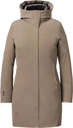 UBR Down Coats, female, Beige, L, White Heat Down Parka