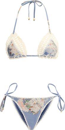 Zimmermann Cascadian Crochet Swimsuit