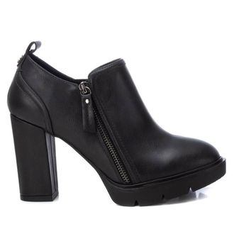 Xti Womens High Heel Side Zipper Pumps