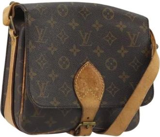 Louis Vuitton Borsa a spalla Cartouchiere MM Pre-owned - - Pre-owned - Donna - Marrone - ONE SIZE