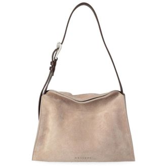 Orciani Dames, Tassen, Beige, Maat: ONE Size Su&egrave;de