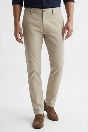 Joop Chinohose JOOP JEANS Matthew, Herren, Gr. 31, L&auml;nge 30, beige, Web, Obermaterial: 97% Baumwolle, 3% Elasthan, clean, unifarben, normal, Hosen Chinohos