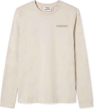 Freddy Felpa Donna Girocollo con Spacco Posteriore